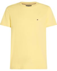 Tommy Hilfiger - T-Shirt Kurzarm Seasonal Solid Tee mit Rundhalsausschnitt - Lyst