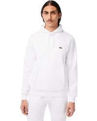 Lacoste - Logo Pullover Hoodie - Lyst