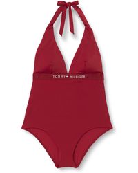 Tommy Hilfiger - Halter One Piece - Lyst
