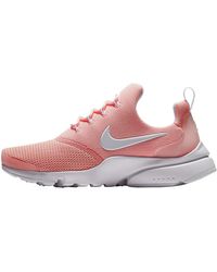 nike presto fly women's pink