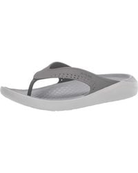 Crocs™ - Literide Flip Flops - Lyst