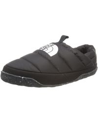 The North Face - Nuptse II Hausschuh Black/White 48 - Lyst