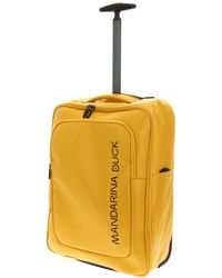 Mandarina Duck - Eco Coated Trolley Backpack Duck Yellow - Lyst