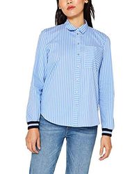 Esprit Camicia Donna - Blu