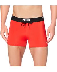 PUMA - Logo Swimming Trunks Bañador - Lyst