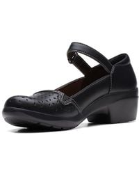 Clarks - S Angie Loop Mary Jane Flat - Lyst