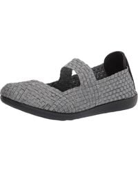 steven by steve madden caspar woven mary jane flat