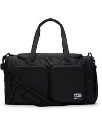 Nike - Men's Nk Utility M Power Duff - 2.0 Backpack, Black/black/white, One Size - Lyst