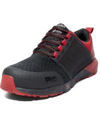 Timberland - Radius Composite Safety Toe Black/red 11.5 E - Wide - Lyst