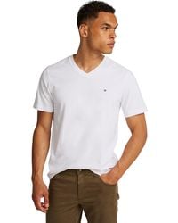 Tommy Hilfiger - 's Short Sleeve V-neck Essential T-shirt - Lyst