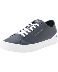 Tommy Hilfiger - Th Hi Vulc Core Low Lth Stripes Fm0fm04778 Vulcanized Sneaker - Lyst