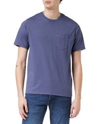 Levi's - Relaxed Fit Pocket Tee Camiseta Hombre Nightshadow Blue - Lyst