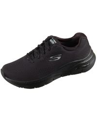 Skechers - Arch Fit Big Appeal Sneaker,black Mesh / White Trim,6 Uk - Lyst