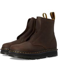 Dr. Martens - Dark Brown Wyoming - Lyst