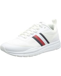Tommy Hilfiger - Hombre Runner Sneaker Modern Runner Stripes Knit Zapatillas de deporte - Lyst