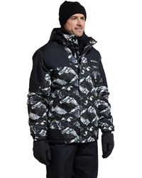 Mountain Warehouse - Shadow Mens Printed Ski Jacket - Snowproof, Extra Warmth, Fleece Lined, Adjustable Hem, Cuff & Hood - Ideal - Lyst