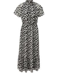 S.oliver - 2141549 Maxi Kleid mit Allover Print - Lyst