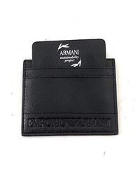 Porte-cartes Aigle Emporio Armani pour homme en coloris Noir | Lyst
