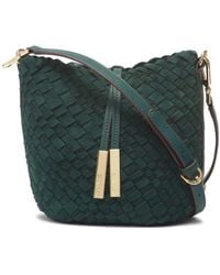 calvin klein naomi woven tote