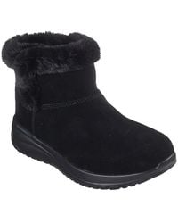 Skechers - On-the-go Stellar Cozy Step Ankle Boot - Lyst