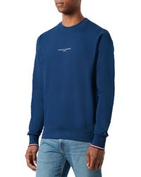 Tommy Hilfiger - Logo Tipped Crewneck MW0MW33640 Cuello Redondo con Logotipo de Tommy del WCC - Lyst