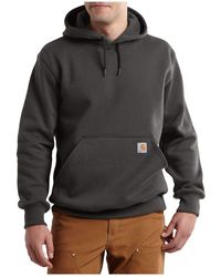 Carhartt - Big Tall Rd Rockland Sherpa Lined Hooded Sweatshirt - Lyst