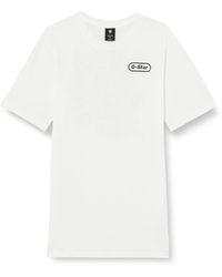 G-Star RAW - Back Size Slim R T T-shirt - Lyst