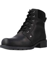 Clarks - Orinoco Up Gtx Lace-up Black Smooth Leather S Boots 261469994 - Lyst