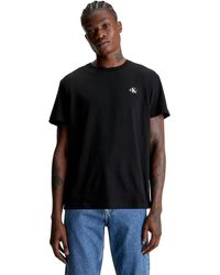 Calvin Klein - Pack Of 2 Short-sleeve T-shirt Monologo Crew Neck - Lyst