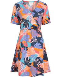 Mountain Warehouse - Sahara Printed Womens Wrap Dress - Lightweight, Breathable, Uv Protect Max,womens, Cover Up - Best For - Lyst