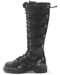 Dr. Martens - S Daria 1b60 Bex Leather Black Boots 4 Uk - Lyst