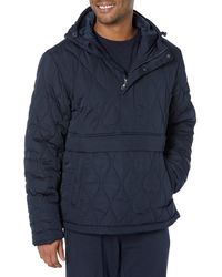 Amazon Essentials - Anorak-Steppmantel Mit Kapuze Und Viertelreißverschluss - Lyst