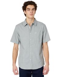 Quiksilver - Shoreline Classic Button Up Woven Top Shirt - Lyst