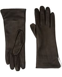 Calvin Klein Clr Contrast Gloves Guanti - Nero