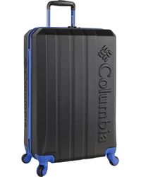 Columbia Luggage Fort Yam Hill 24 Inch Hardside Checked Spinner Luggage - Black