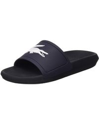 ladies lacoste sliders