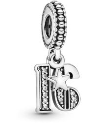 PANDORA - Charm 798571C00 Plata Mujer Corazón Familiar & Abalorio Calado 790964 Mujer Plata Abre tu corazón - Lyst