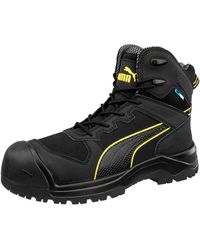 PUMA - S Rock Hd Heavy Duty Black Robust Nylon Composite Work Safety Boots - Lyst