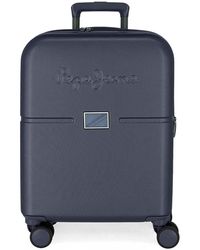 Pepe Jeans - Accent Anpassbarer Kulturbeutel mit blauem Schultergurt 29 x 21 x 15 cm - Lyst