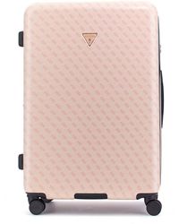 Guess - Valise Jesco 28 in 8-Wheeler Exp. Rose Water Logo - Lyst