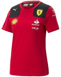 PUMA - Scuderia Ferrari 2023 Team Replica T-shirt - Lyst