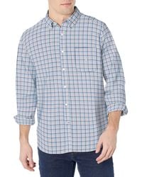 Nautica - Long Sleeve Button Down Poplin Shirt Camicia - Lyst