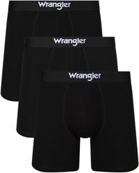 Wrangler - Boxer Shorts in Black Boxershorts - Lyst