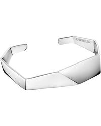 Calvin Klein B-GLE Open Origa PO SIL RHOD B - Bianco