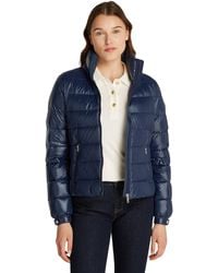 Tommy Hilfiger - Lw Down Feminine Gloss Jacket Ww0ww44980 Puffer Jacket - Lyst