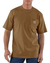Carhartt - S Loose Fit Heavyweight Short-sleeve Pocket T-shirt Work-utility-shirts - Lyst