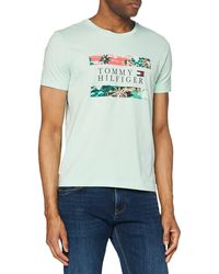 Hawaiian Flag Tee T-Shirt Tommy Hilfiger pour homme en coloris Blanc | Lyst