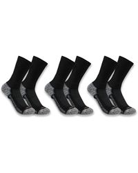 Carhartt - Force Performance Work Socks 3 Pair Pack - Lyst