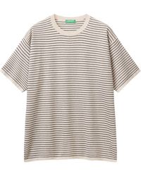 Benetton - Maglia G/C M/M 1195k109v T-Shirt - Lyst