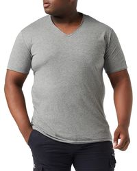 Replay - T-Shirt Kurzarm mit V-Ausschnitt - Lyst